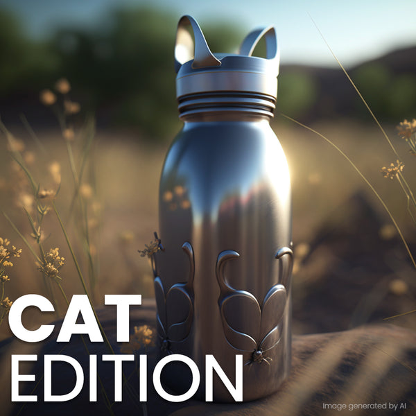 Trinkflasche "Cat" 0.35l - LALA Bottle