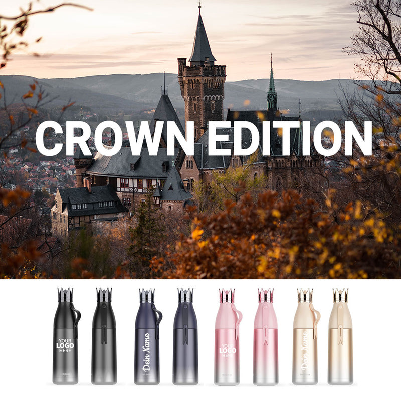 Trinkflasche "Crown" 0.35l - LALA Bottle