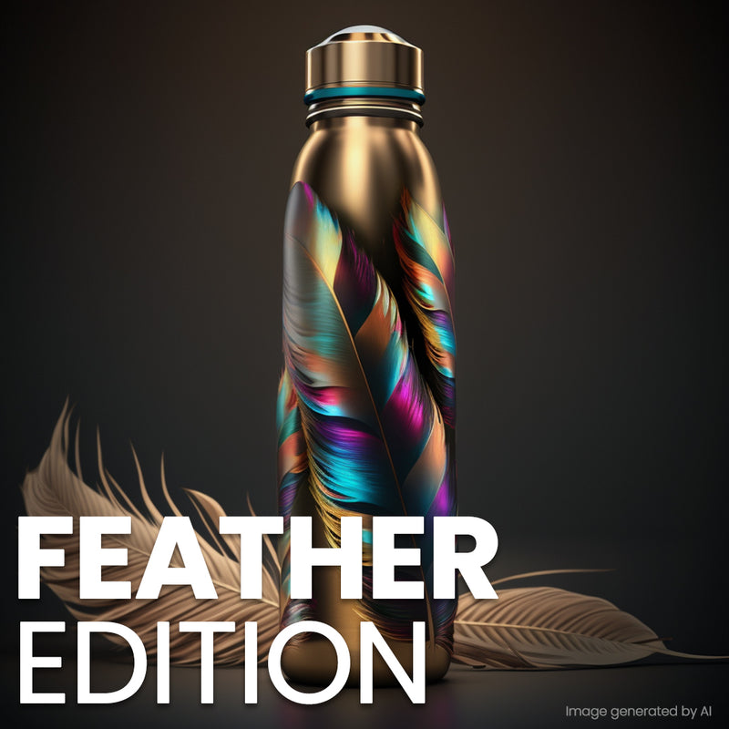 Trinkflasche "Feather" 0.5l - LALA Bottle