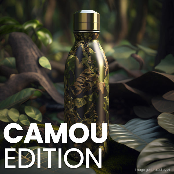 Trinkflasche "Camou" 0.5l - LALA Bottle